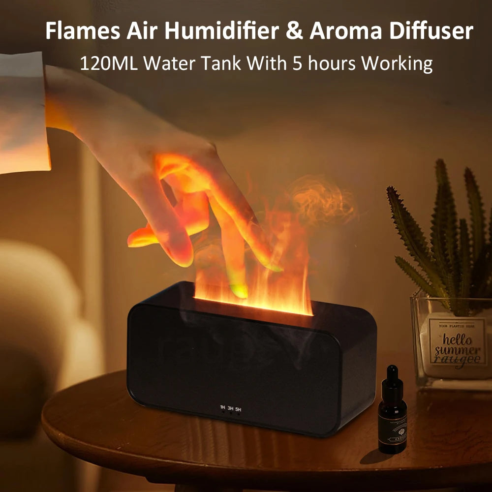 Nawilżacz z efektem płomienia FlameDiffuser